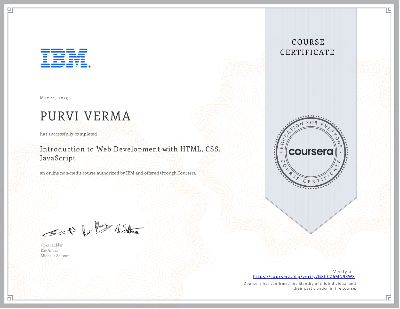 Certificate 4