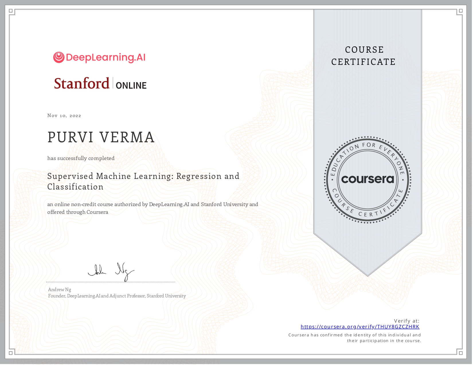 Certificate 5